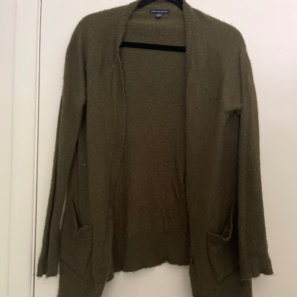 Cozy American Eagle Cardigan